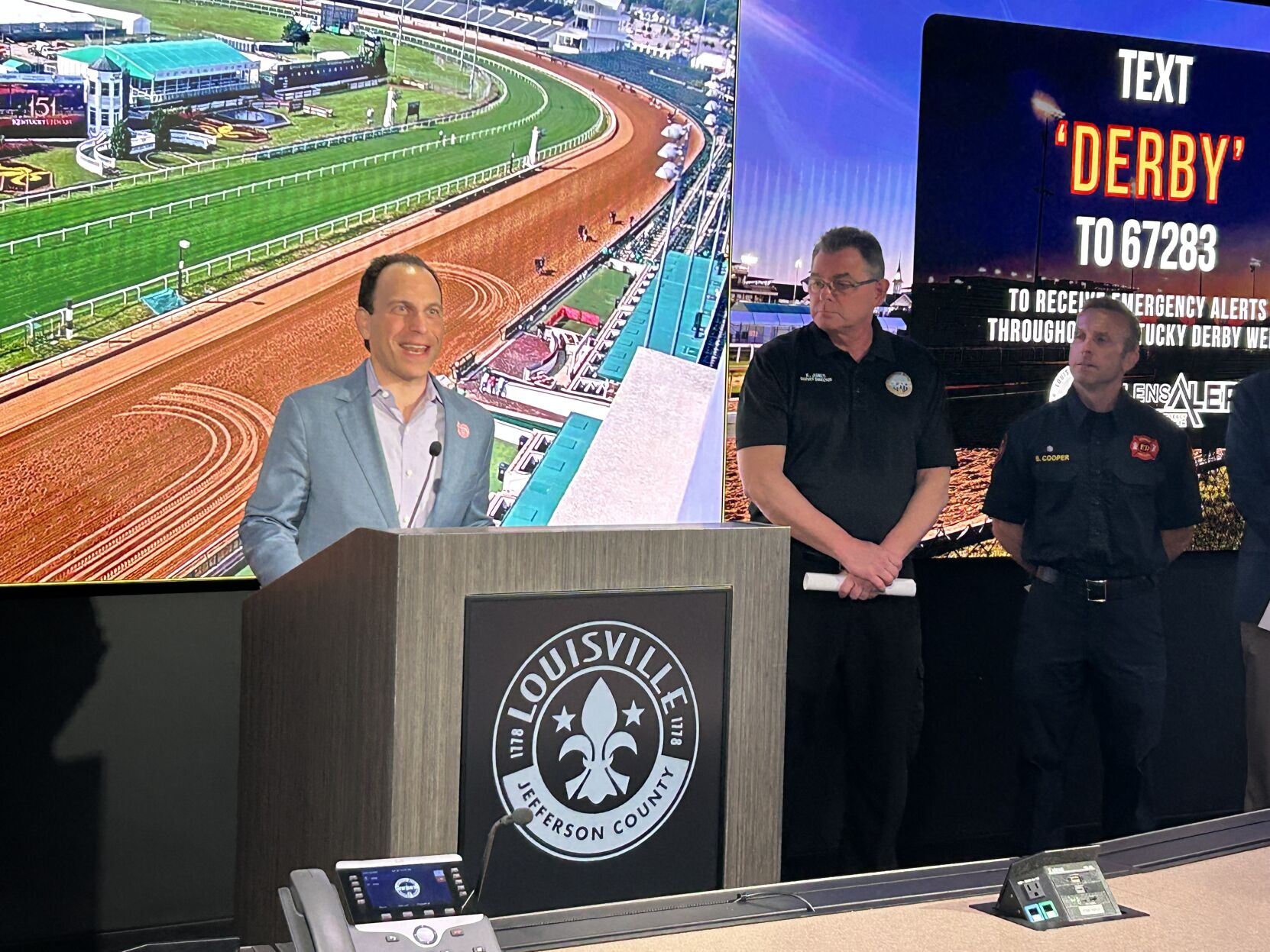 Kentucky Derby Security News Conference